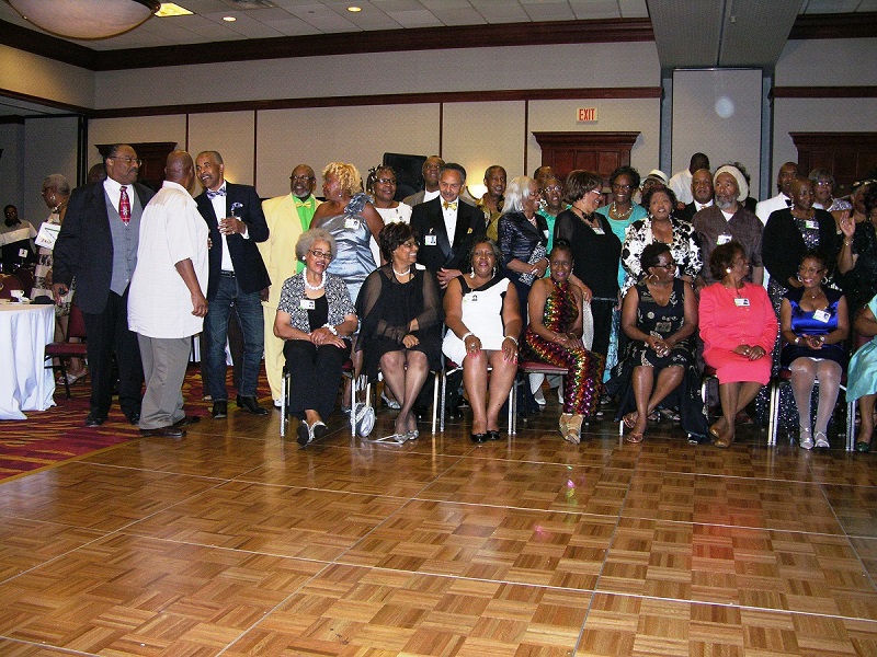 Classmates Gathering for Group Photo