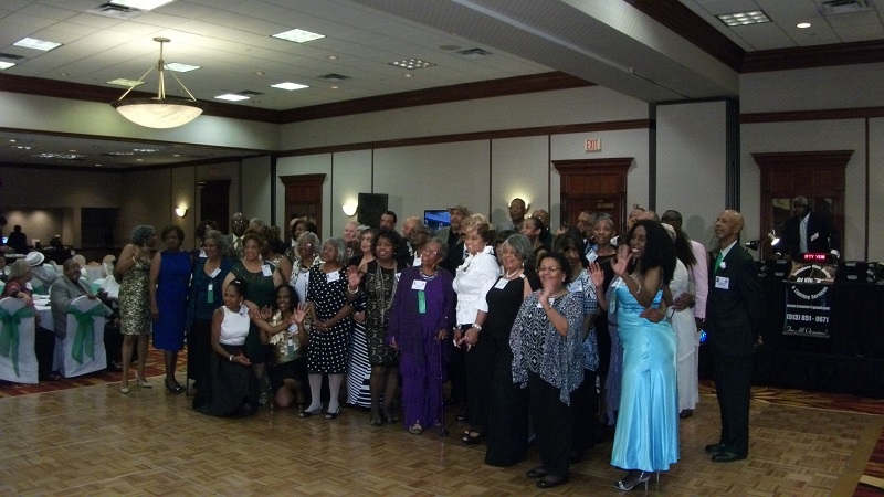 Classmates Gathering for Group Photo